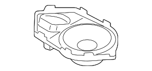 Держатель динамика в панели приборов TOP-HIFI-SYSTEM
 BMW 65139237281