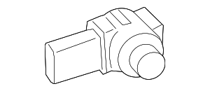 Ultraschallsensor Mediterranblau
 BMW 66209472279