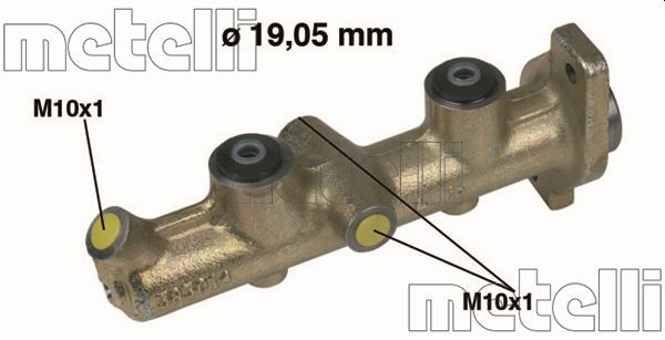 Главный тормозной цилиндр METELLI 050036