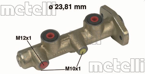 Главный тормозной цилиндр METELLI 050172