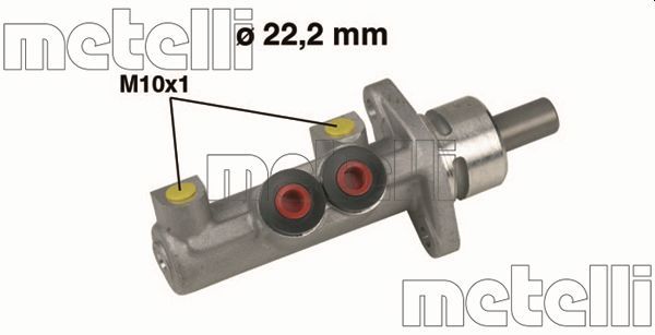 Главный тормозной цилиндр METELLI 050327