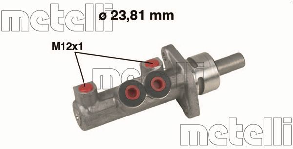 Главный тормозной цилиндр METELLI 050385