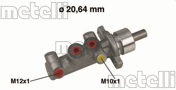 Главный тормозной цилиндр METELLI 050416