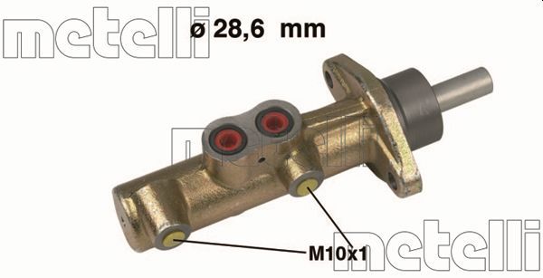 Главный тормозной цилиндр METELLI 050460