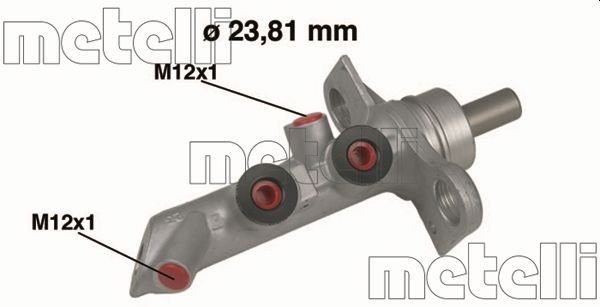 Главный тормозной цилиндр METELLI 050485
