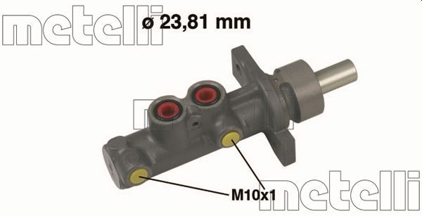 Главный тормозной цилиндр METELLI 050486