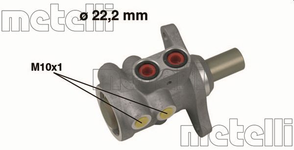 Главный тормозной цилиндр METELLI 050532
