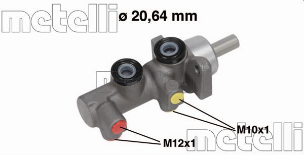 Главный тормозной цилиндр METELLI 050696