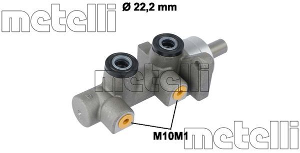 Главный тормозной цилиндр METELLI 050722