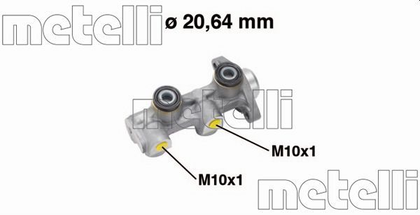 Главный тормозной цилиндр METELLI 050760