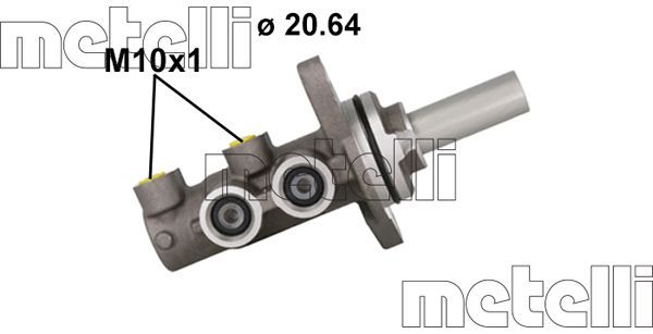 Главный тормозной цилиндр METELLI 051161