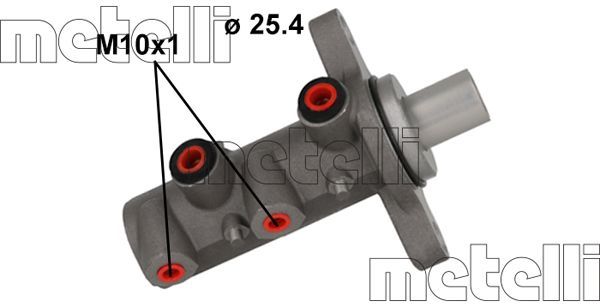 Главный тормозной цилиндр METELLI 051190