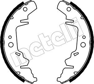Комплект тормозных колодок METELLI 530026