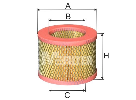 Воздушный фильтр MFILTER A1017