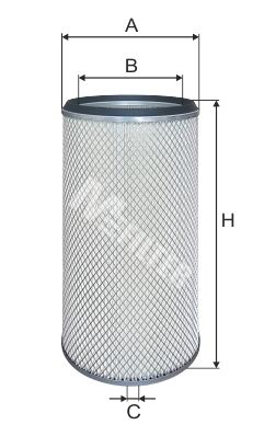 Воздушный фильтр MFILTER A1603