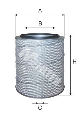 Воздушный фильтр MFILTER A256