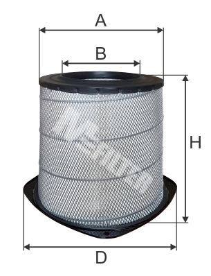 Воздушный фильтр MFILTER A511