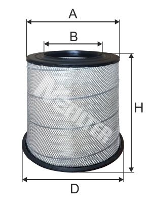 Воздушный фильтр MFILTER A529