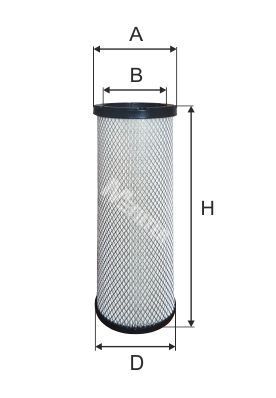 Воздушный фильтр MFILTER A5421
