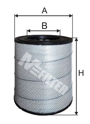 Воздушный фильтр MFILTER A544