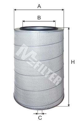 Воздушный фильтр MFILTER A567