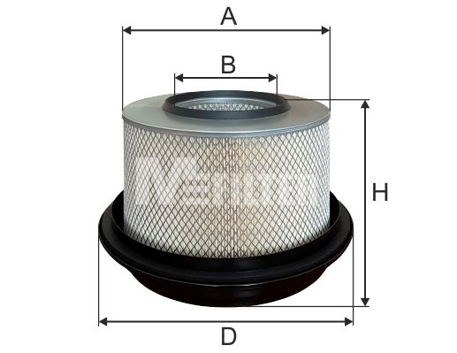 Воздушный фильтр MFILTER A569