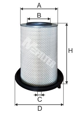 Воздушный фильтр MFILTER A571