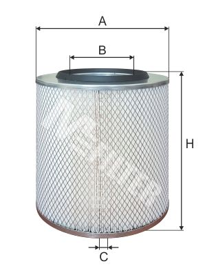 Воздушный фильтр MFILTER A597