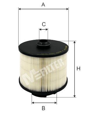 Воздушный фильтр MFILTER A8003