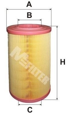 Воздушный фильтр MFILTER A8038
