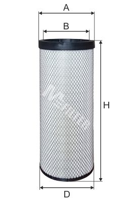 Воздушный фильтр MFILTER A8041