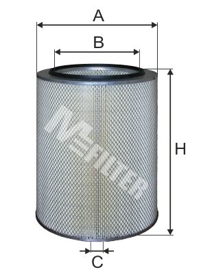 Воздушный фильтр MFILTER A8083