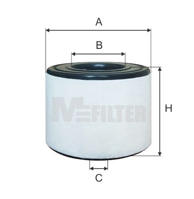 Воздушный фильтр MFILTER A8088