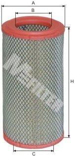 Воздушный фильтр MFILTER A824