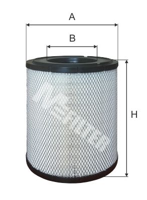 Воздушный фильтр MFILTER A837