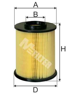 Воздушный фильтр MFILTER A845