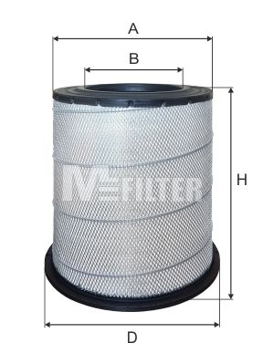 Воздушный фильтр MFILTER A849