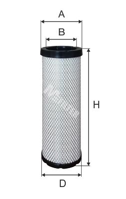 Фильтр добавочного воздуха MFILTER A8591