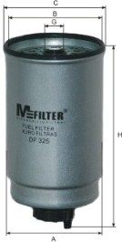 Топливный фильтр MFILTER DF325