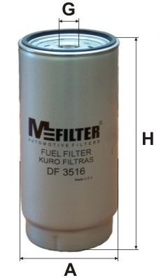 Топливный фильтр MFILTER DF3516