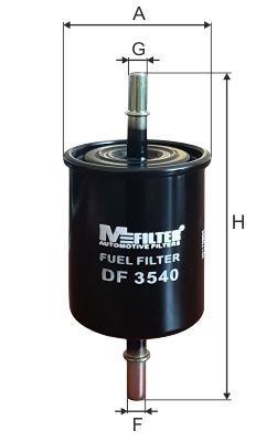 Топливный фильтр MFILTER DF3540