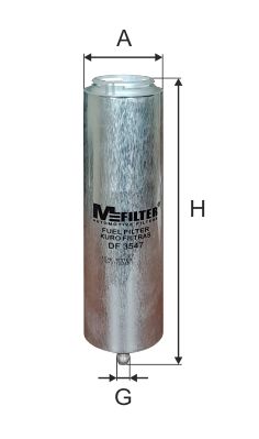 Топливный фильтр MFILTER DF3547