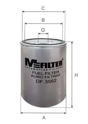 Топливный фильтр MFILTER DF3562
