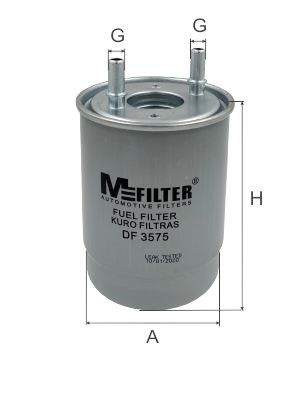 Топливный фильтр MFILTER DF3575