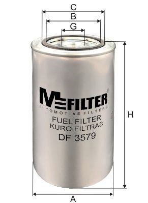 Топливный фильтр MFILTER DF3579