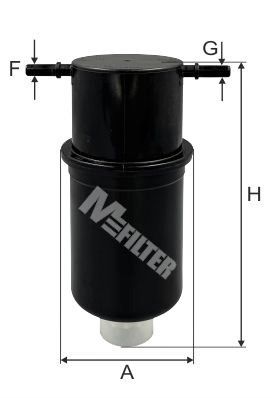 Топливный фильтр MFILTER DF3590