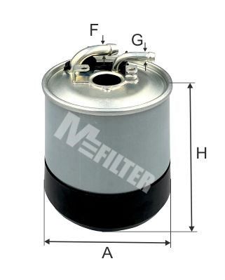 Топливный фильтр MFILTER DF3595
