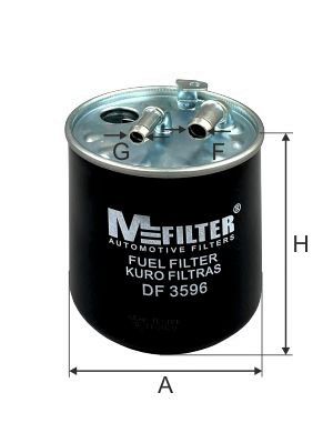 Топливный фильтр MFILTER DF3596