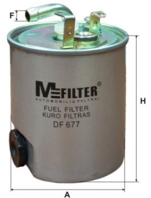 Топливный фильтр MFILTER DF677