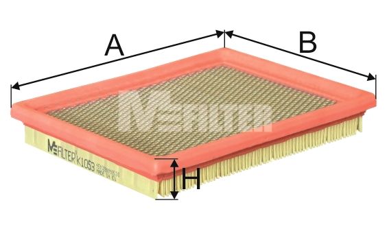 Воздушный фильтр MFILTER K1053